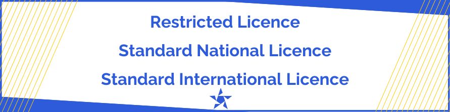O Licence Types